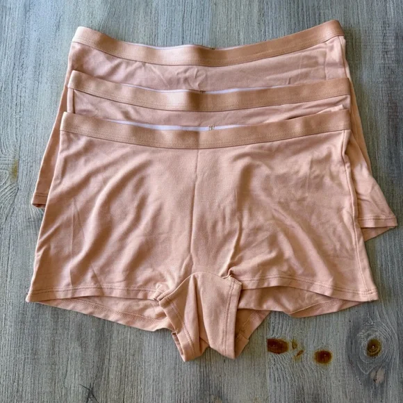 NEW Quince Micromodal Brief & Boyshort 6 Pack Warm Sand Sz S - Picture 5 of 7